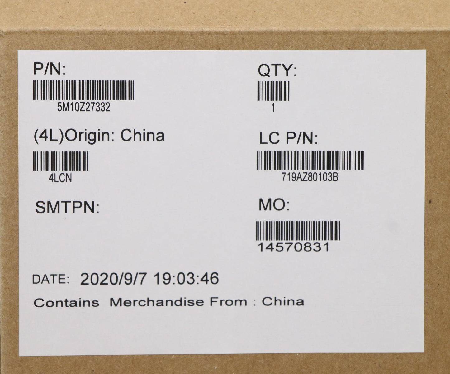 Lenovo C-Cover With Keyboard - 5M10Z27332