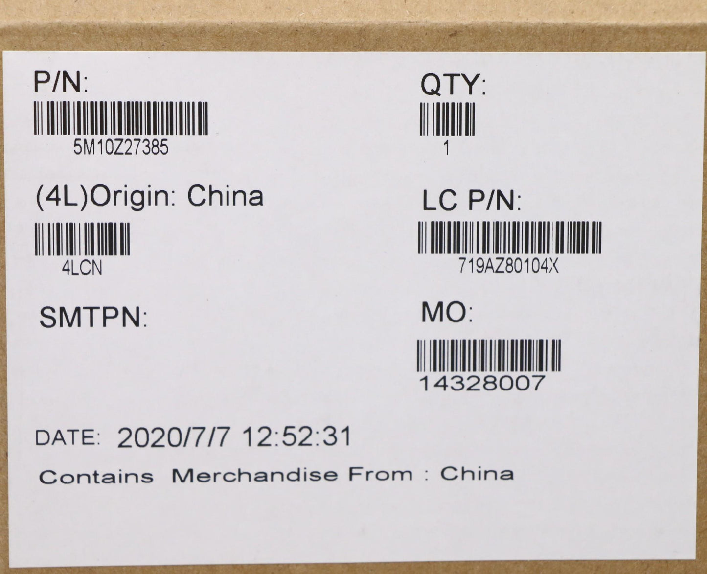 Lenovo C-Cover With Keyboard - 5M10Z27385