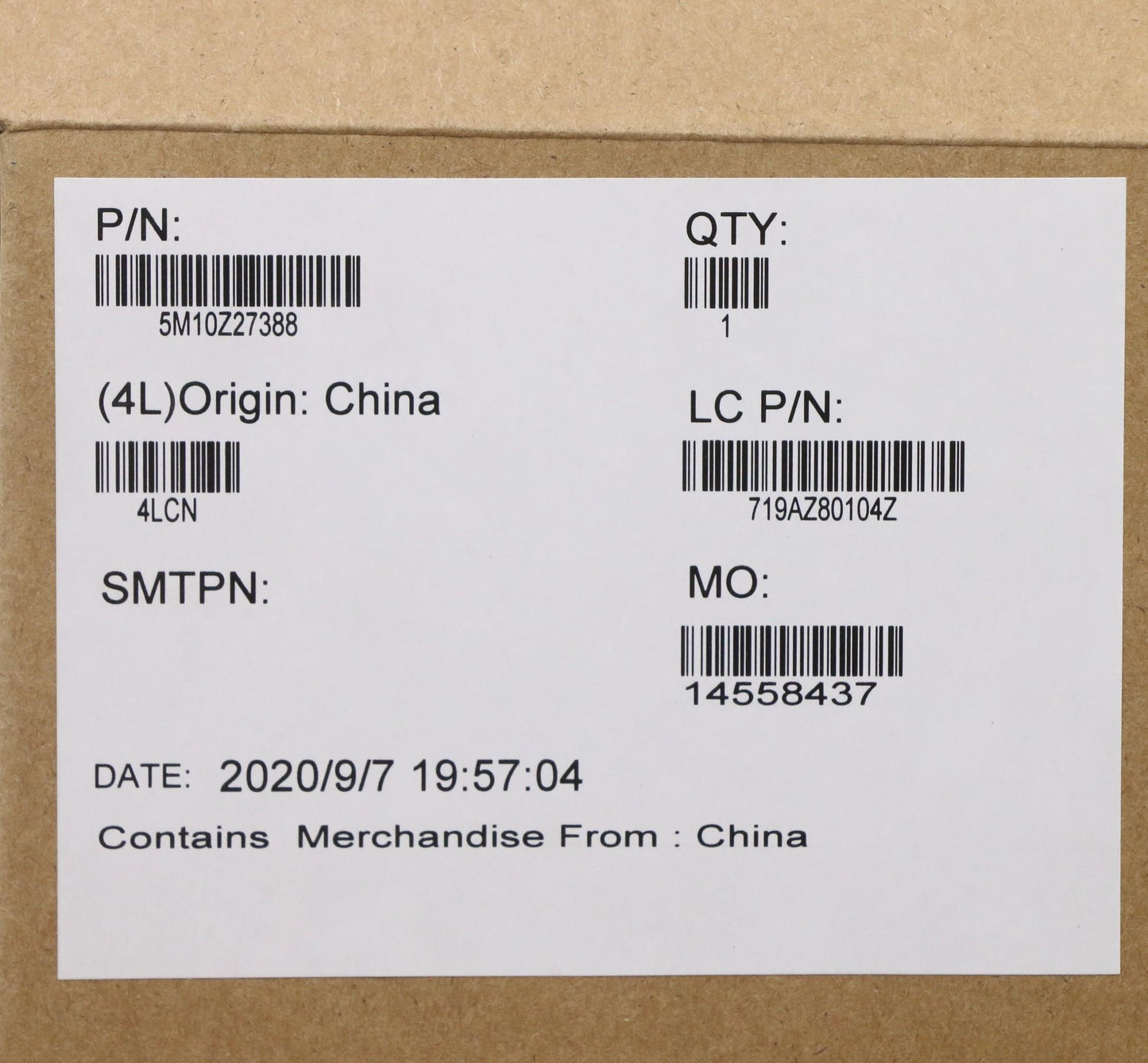 Lenovo C-Cover With Keyboard - 5M10Z27388