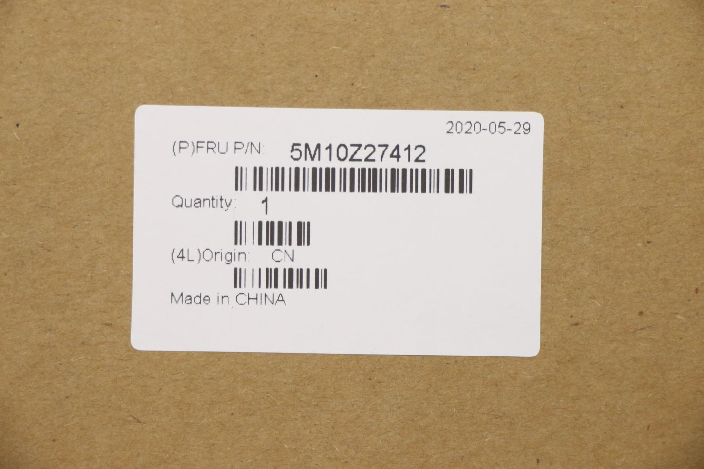 Lenovo Mechanical Assembly for Lenovo LCD Rear Cover, FHD, RGB Microphone, Deep Black - 5M10Z27412