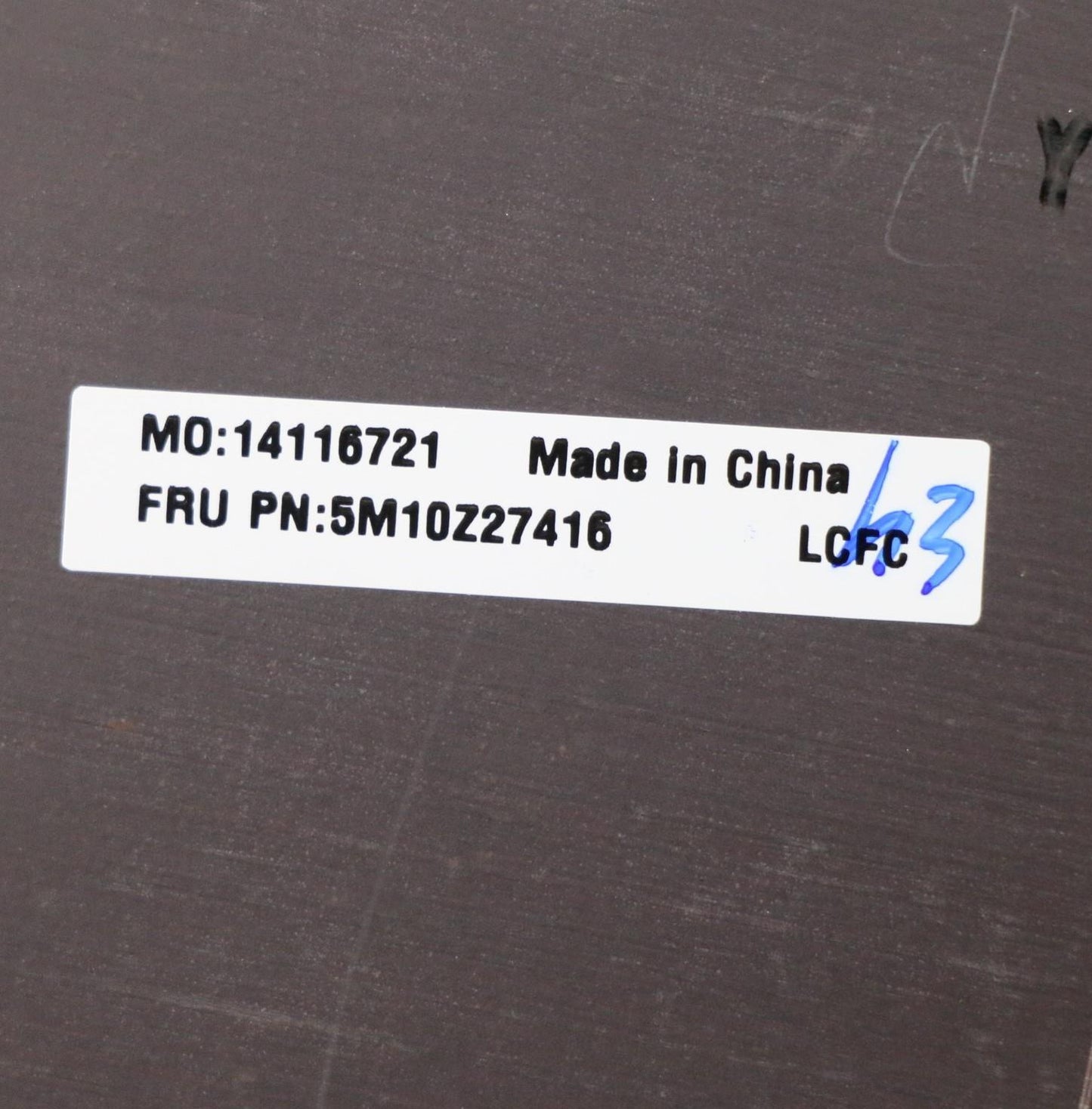 Lenovo Mech_Asm Grp_Lcd Rcov_Fhd_Tch_ - 5M10Z27416