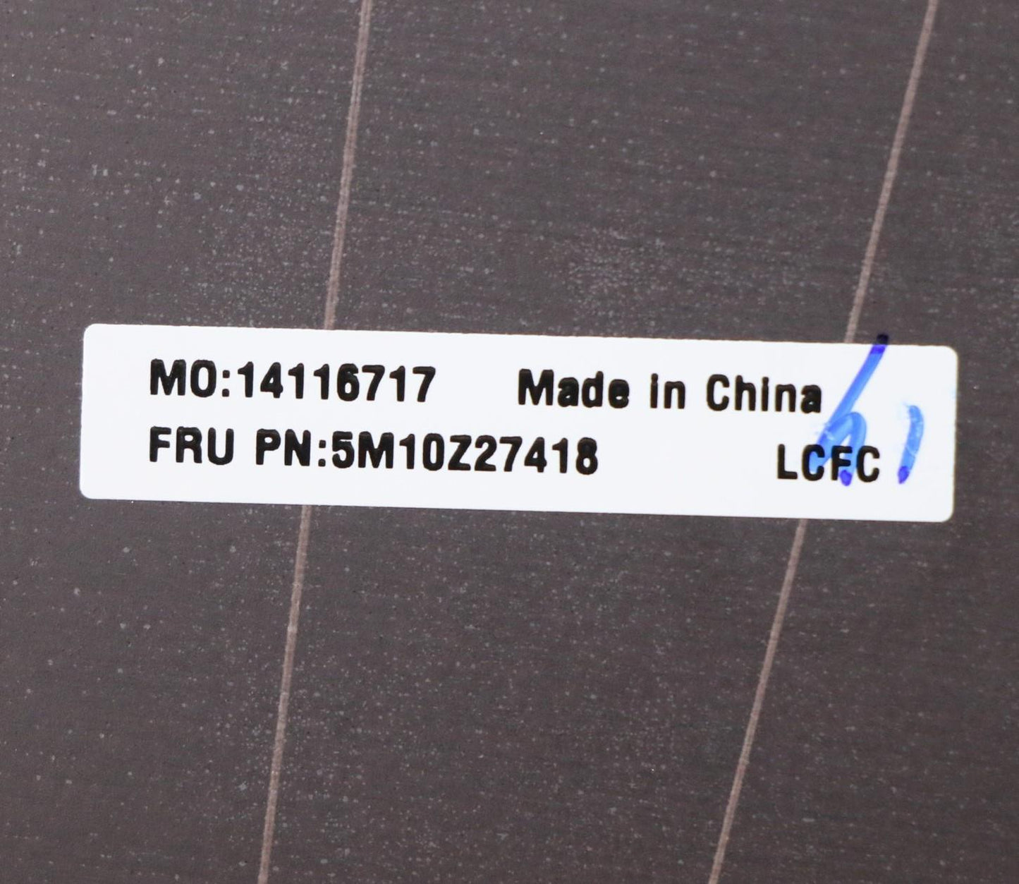 Lenovo Mech_Asm Grp_Lcd Rearcov_Wqhd_ - 5M10Z27418