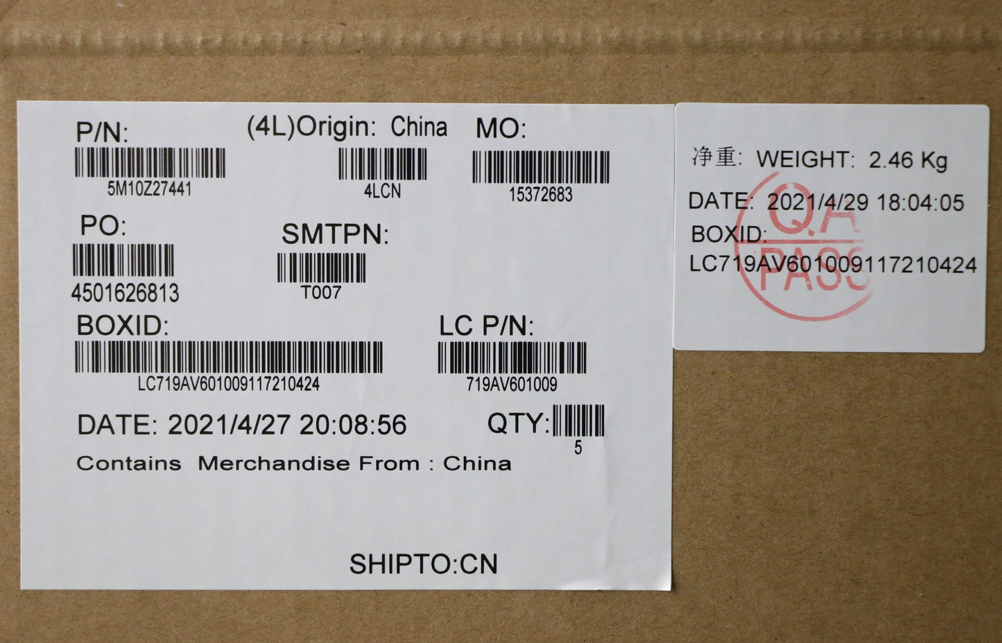 Lenovo Mech_Asm Grp_Kbd_Bzl_Bg_Wlan_D - 5M10Z27441