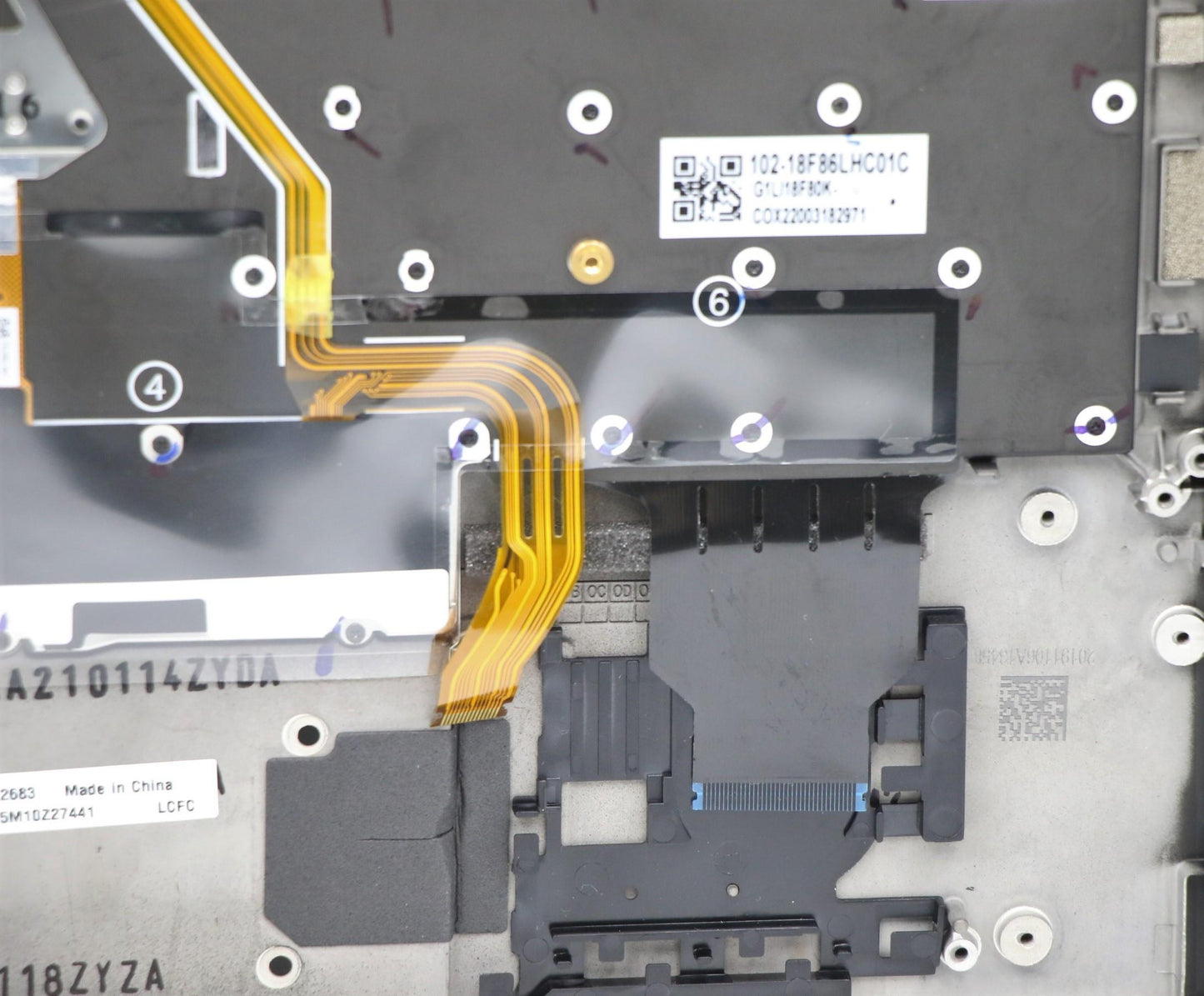 Lenovo Mech_Asm Grp_Kbd_Bzl_Bg_Wlan_D - 5M10Z27441