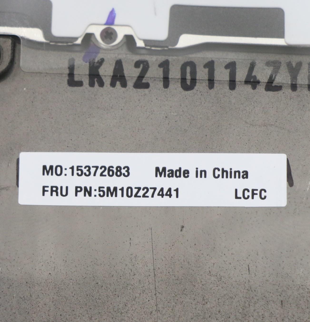 Lenovo Mech_Asm Grp_Kbd_Bzl_Bg_Wlan_D - 5M10Z27441