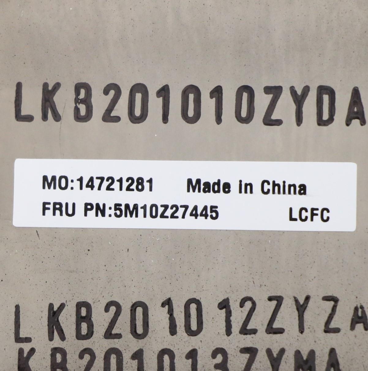 Lenovo Mech_Asm Grp_Kbd_Bzl_Cze/Slk_W - 5M10Z27445