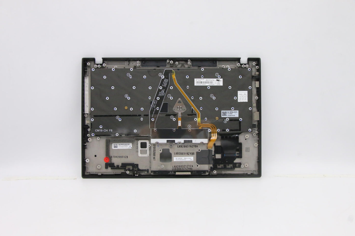 Lenovo Mech_Asm Grp_Kbd_Bzl_Danish_Wl - 5M10Z27447