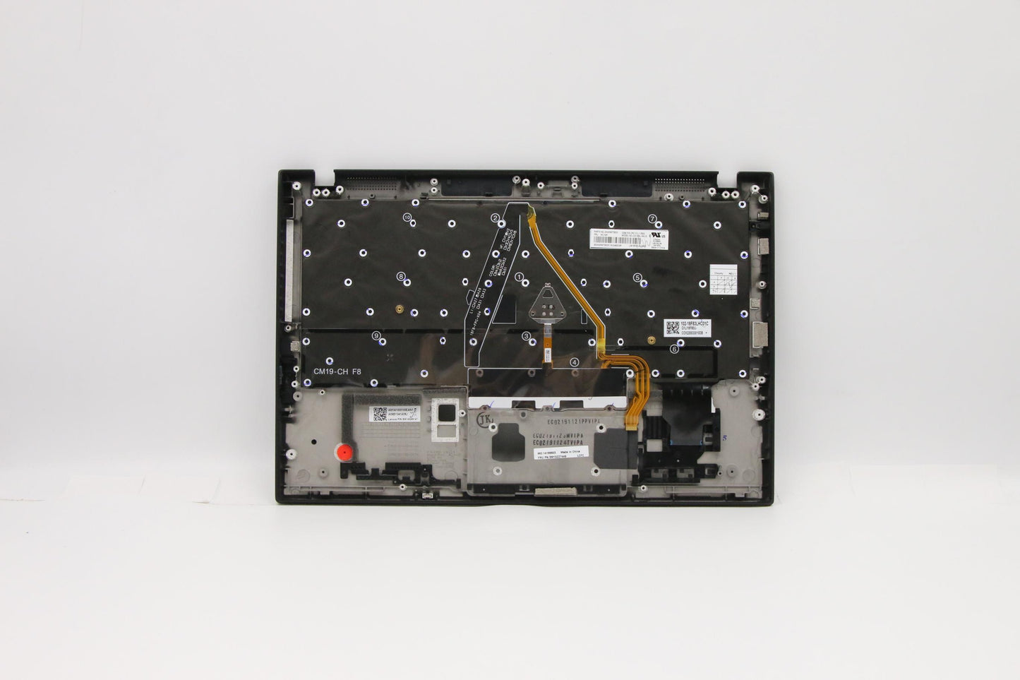 Lenovo C-Cover with Keyboard, USA English, Deep Black, WLAN - 5M10Z27449