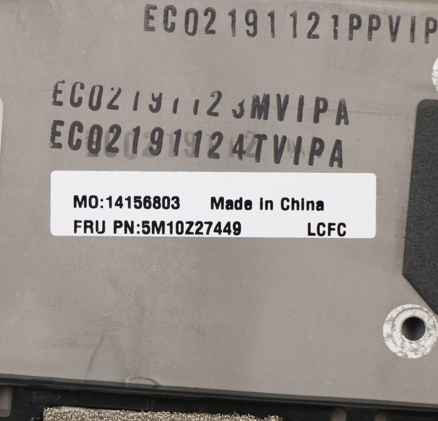 Lenovo C-Cover with Keyboard, USA English, Deep Black, WLAN - 5M10Z27449