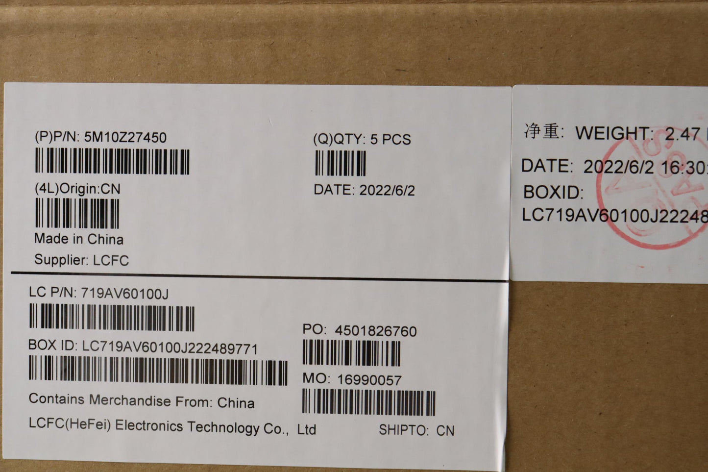 Lenovo Mech_Asm Grp_Kbd_Bzl_Us Eng_Wl - 5M10Z27450