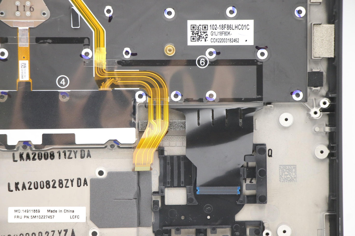 Lenovo Mech_Asm Grp_Kbd_Bzl_Cfeng Hyb - 5M10Z27457