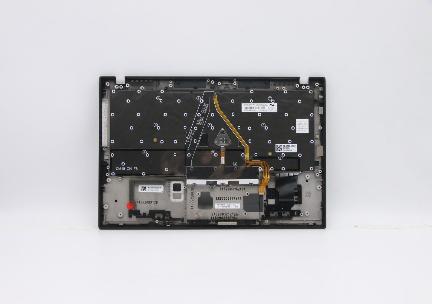 Lenovo Mech_Asm Grp_Kbd_Bzl_German_Wl - 5M10Z27459