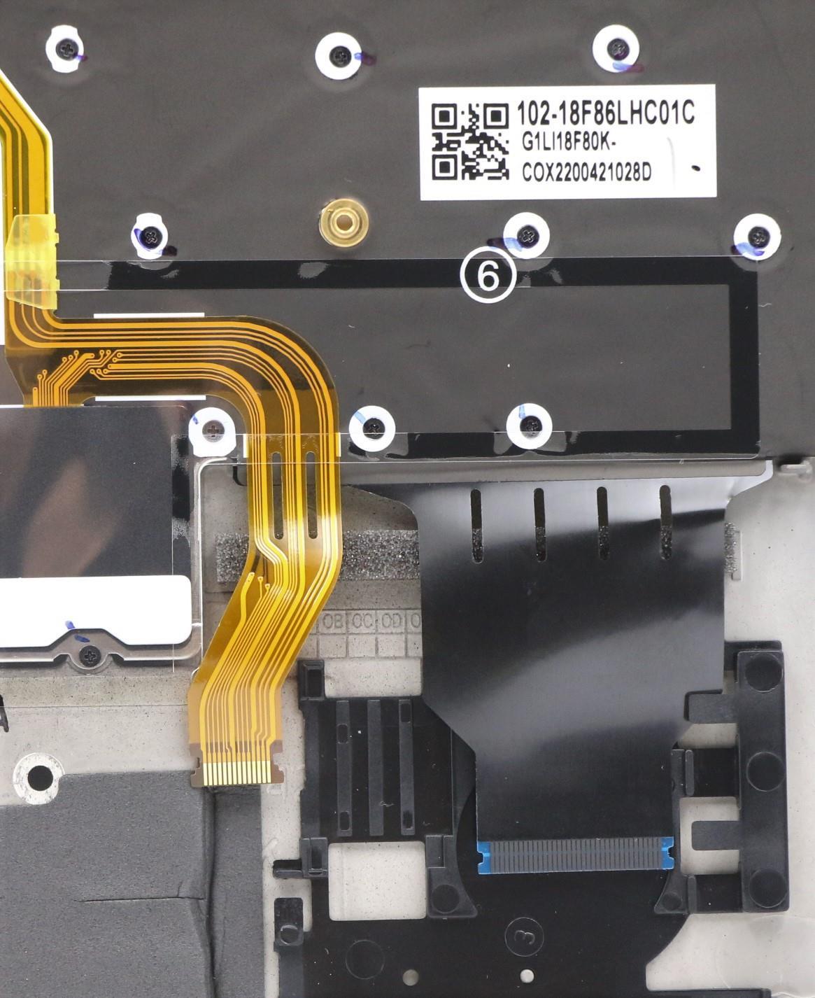 Lenovo Mech_Asm Grp_Kbd_Bzl_German_Wl - 5M10Z27459