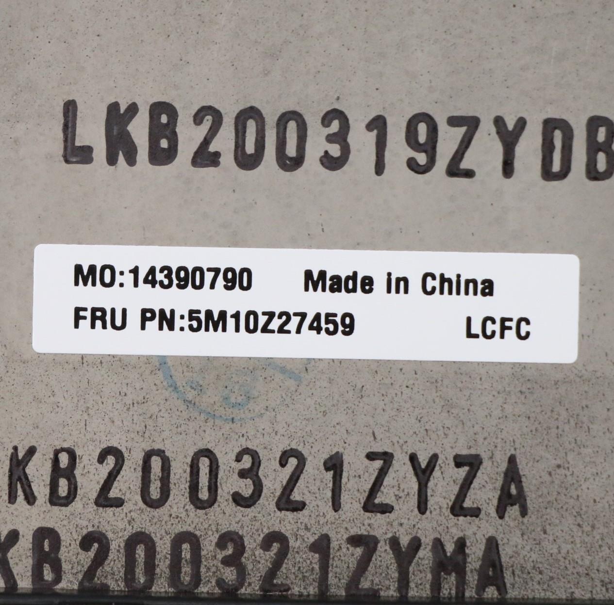 Lenovo Mech_Asm Grp_Kbd_Bzl_German_Wl - 5M10Z27459