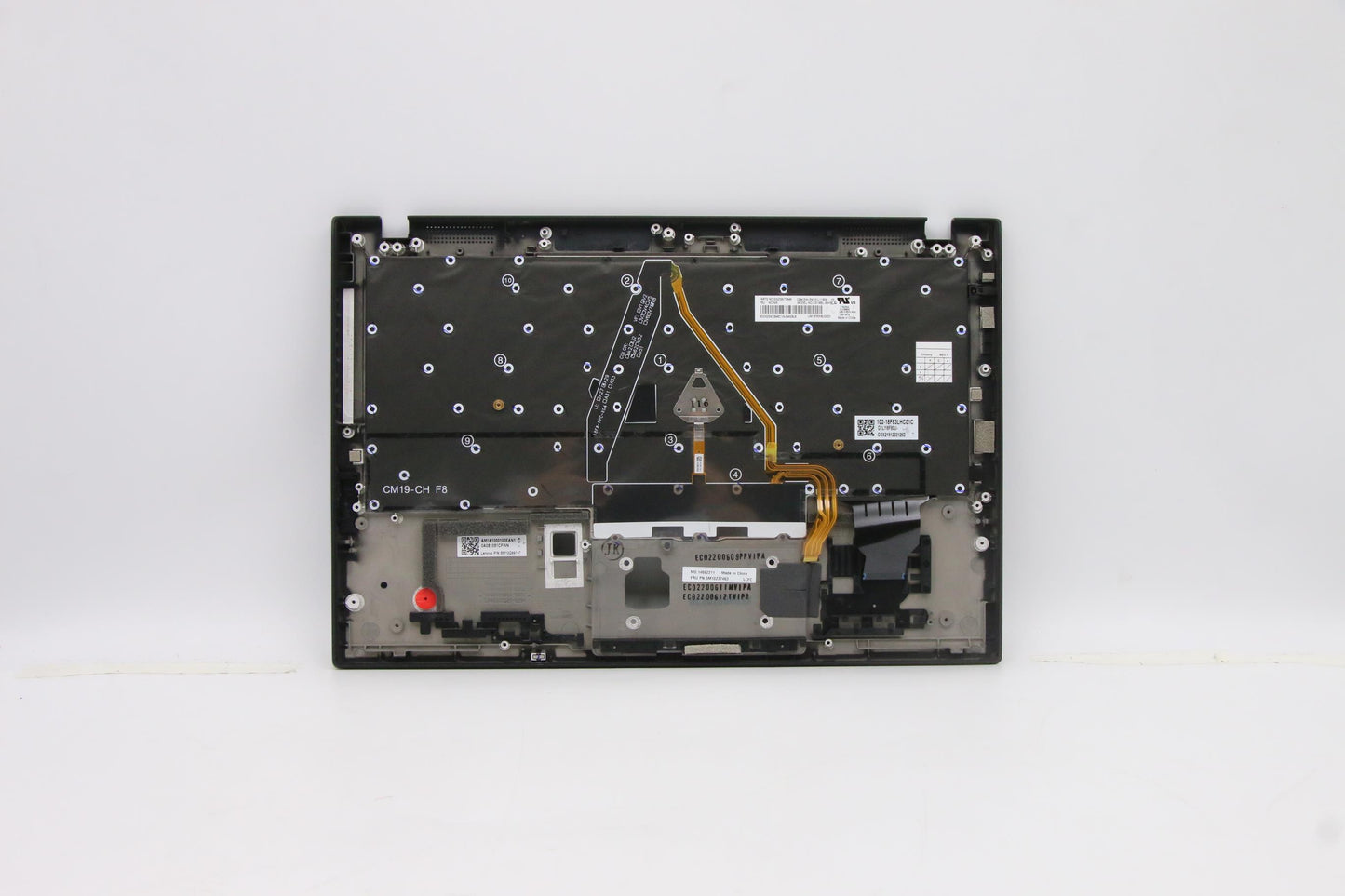 Lenovo Mech_Asm Grp_Kbd_Bzl_Il(Hbw)_W - 5M10Z27463