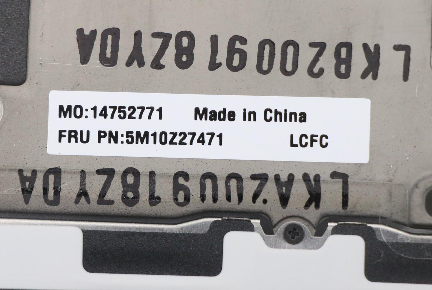 Lenovo Mech_Asm Grp_Kbd_Bzl_Italian_W - 5M10Z27471