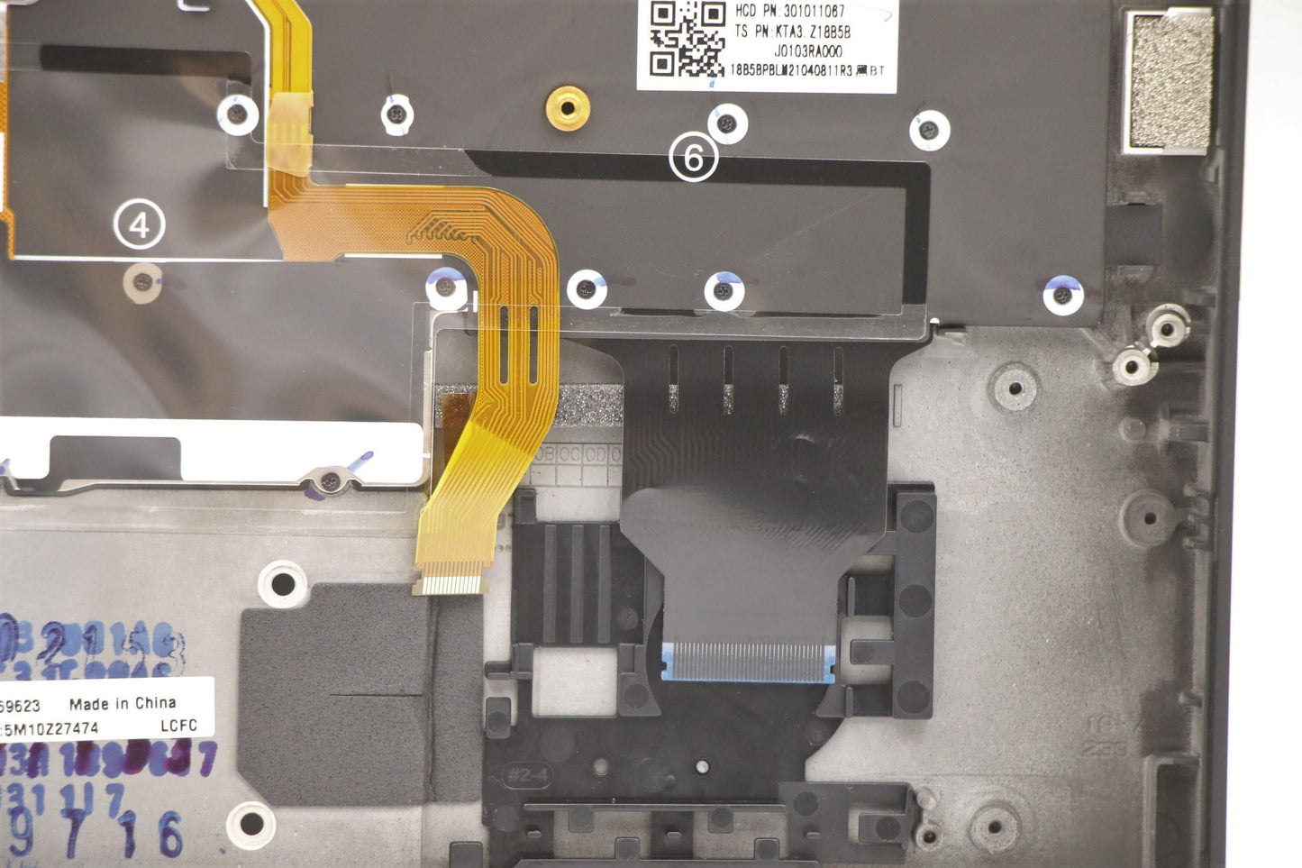 Lenovo Mech_Asm Grp_Kbd_Bzl_Jp_Wlan_D - 5M10Z27474