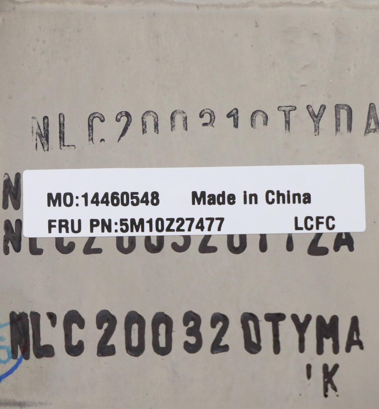 Lenovo Mech_Asm Grp_Kbd_Bzl_Las_Wl_Db - 5M10Z27477