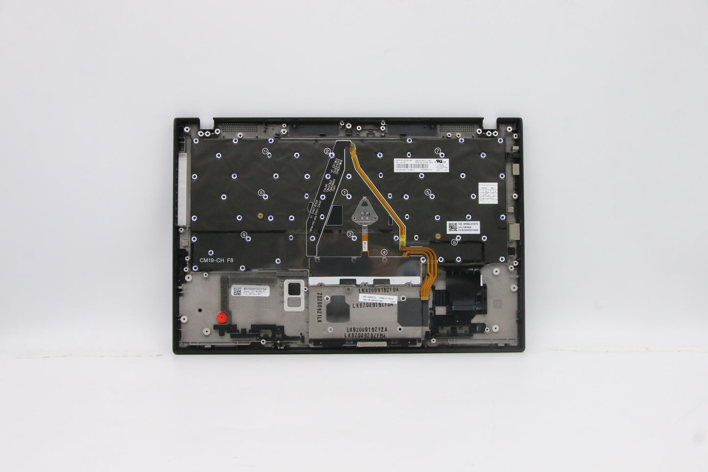 Lenovo Mech_Asm Grp_Kbd_Bzl_Nordic_Wl - 5M10Z27481