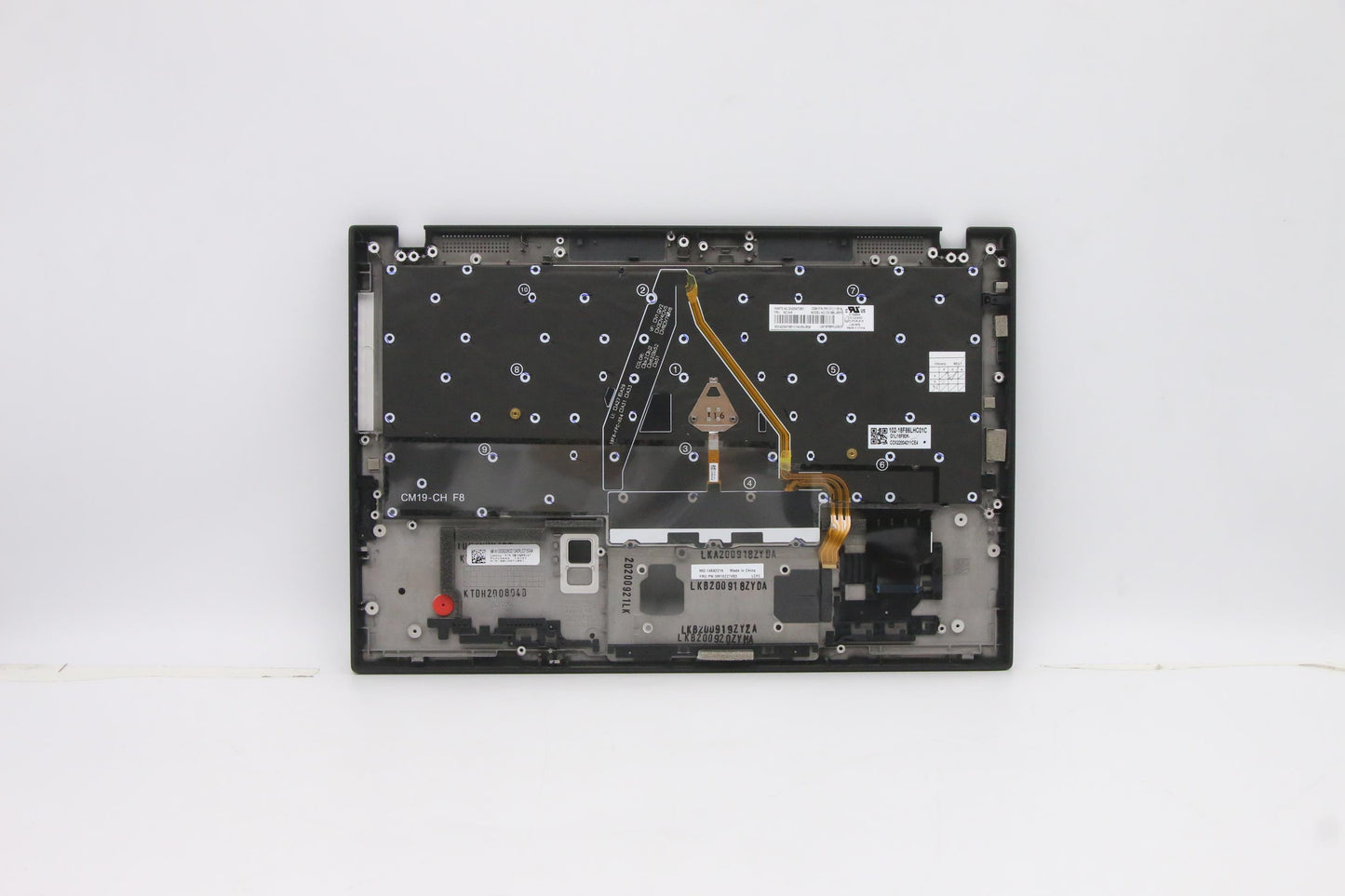 Lenovo Mech_Asm Grp_Kbd_Bzl_Pt_Wl_Db_ - 5M10Z27483