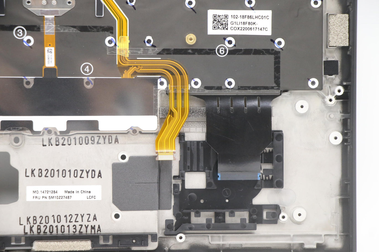 Lenovo Mech_Asm Grp_Kbd_Bzl_Slovenian - 5M10Z27487