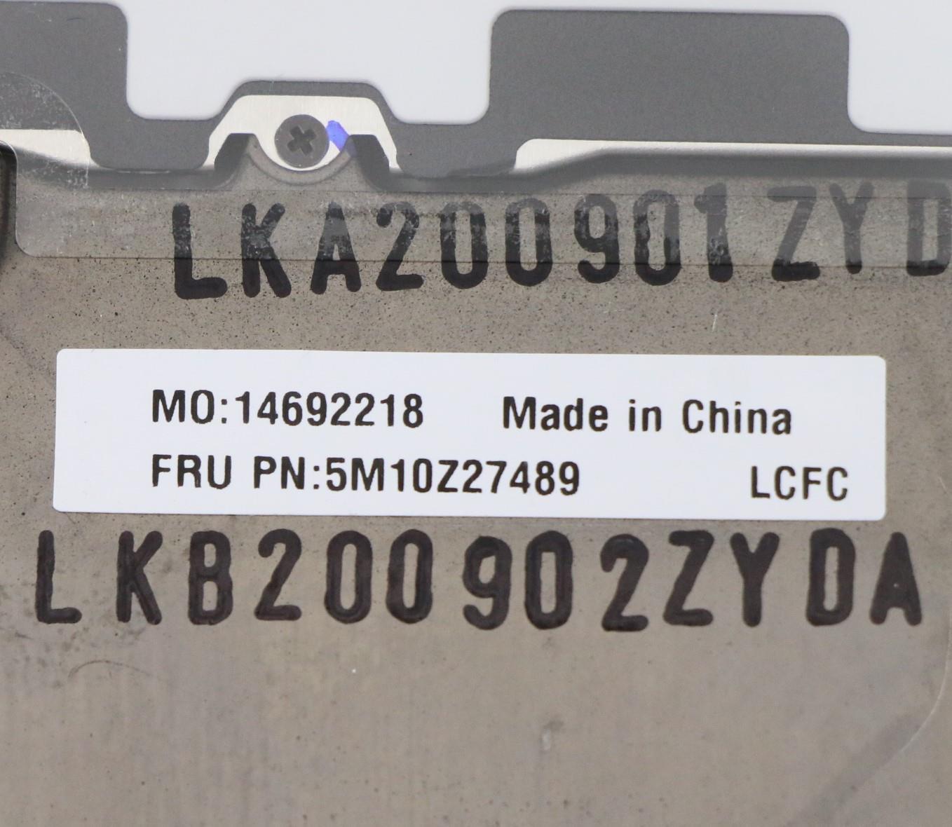 Lenovo Mech_Asm Grp_Kbd_Bzl_Euro Esp_ - 5M10Z27489