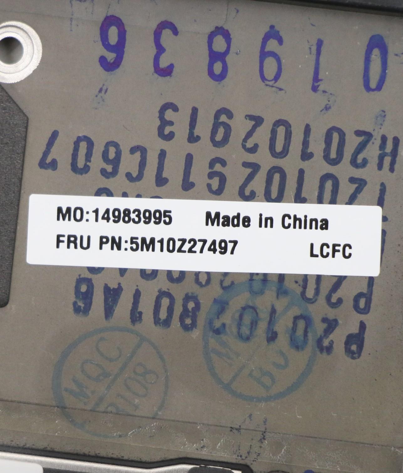 Lenovo Mech_Asm Grp_Kbd_Bzl_Thai_Wlan - 5M10Z27497