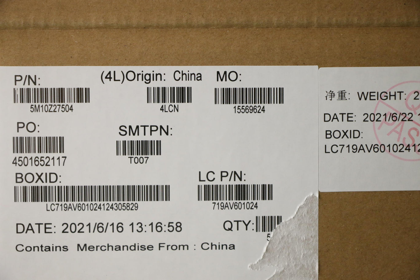 Lenovo Mech_Asm Grp_Kbd_Bzl_Uk Eng_Wl - 5M10Z27504