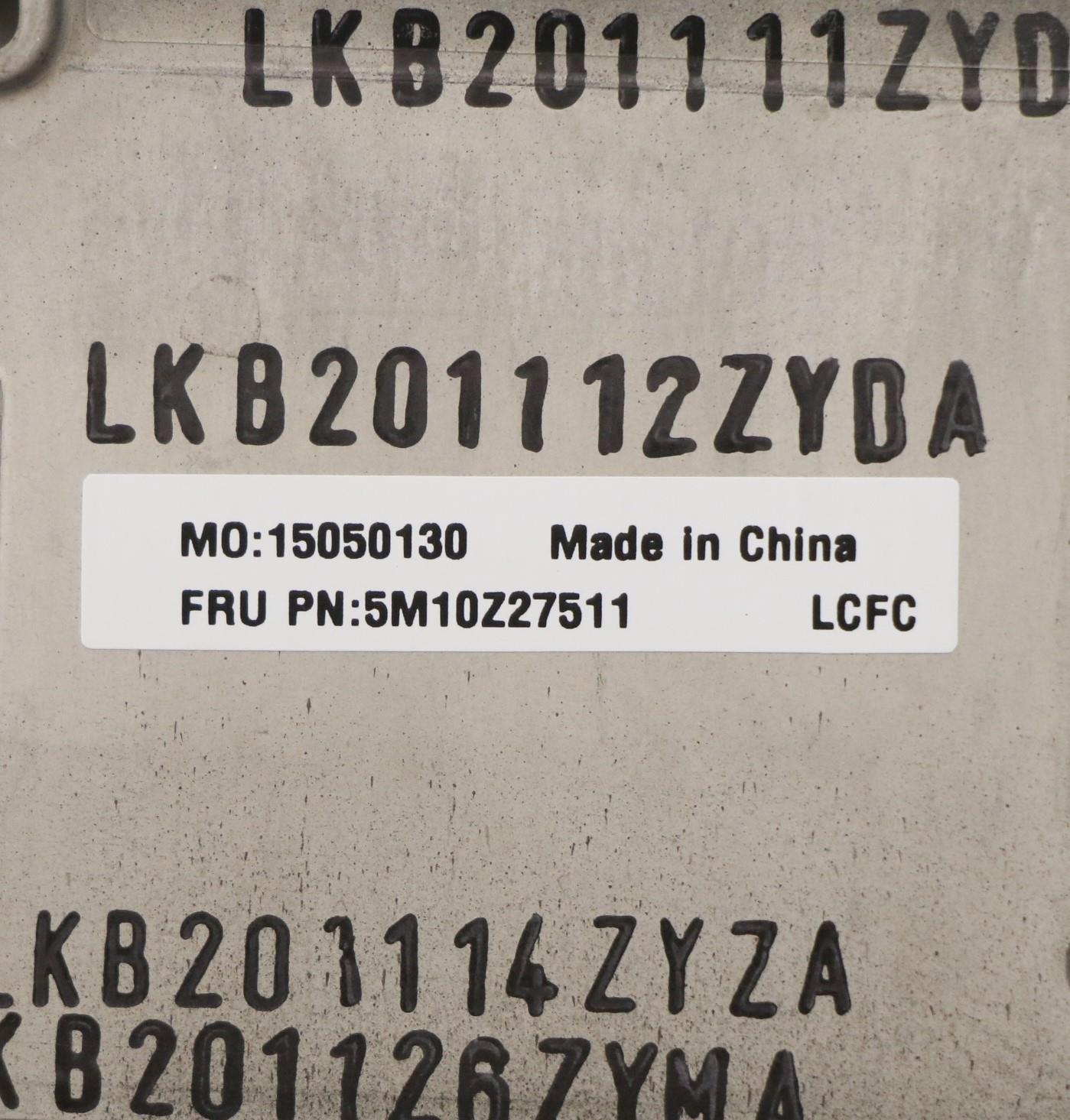 Lenovo Mech_Asm Grp_Kbd_Bzl_Brpt_Wwan - 5M10Z27511