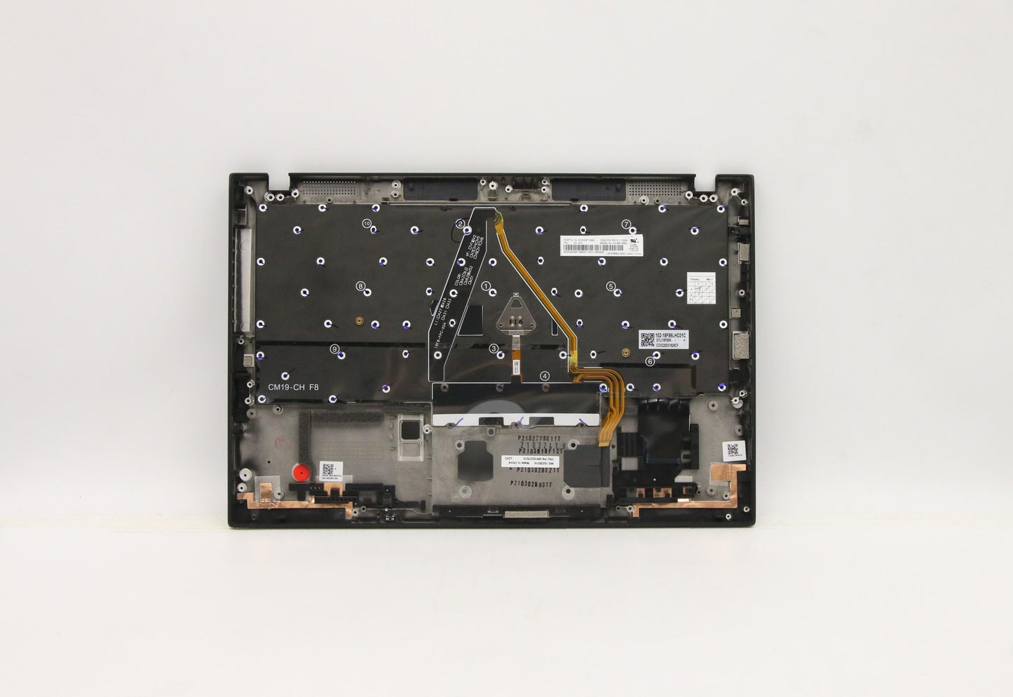 Lenovo Mech_Asm Grp_Kbd_Bzl_Bg_Wwan_D - 5M10Z27513