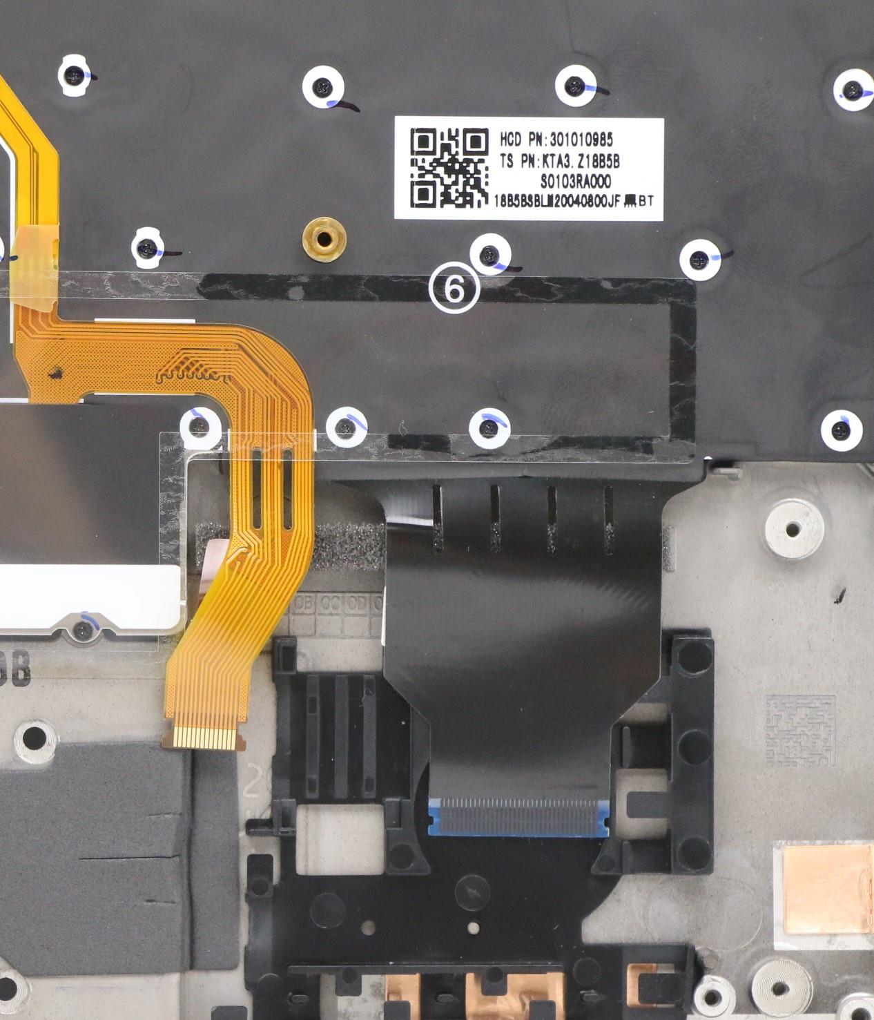 Lenovo Mech_Asm Grp_Kbd_Bzl_Bg_Wwan_D - 5M10Z27514