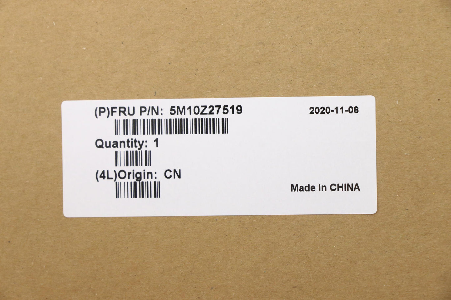 Lenovo Mech_Asm Grp_Kbd_Bzl_Danish_Ww - 5M10Z27519