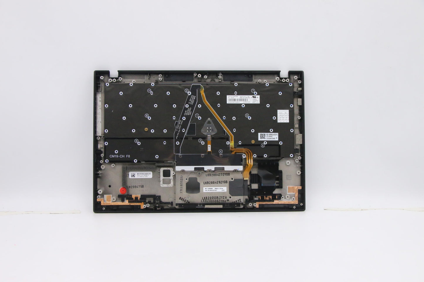 Lenovo Mech_Asm Grp_Kbd_Bzl_Us Eng_Ww - 5M10Z27521