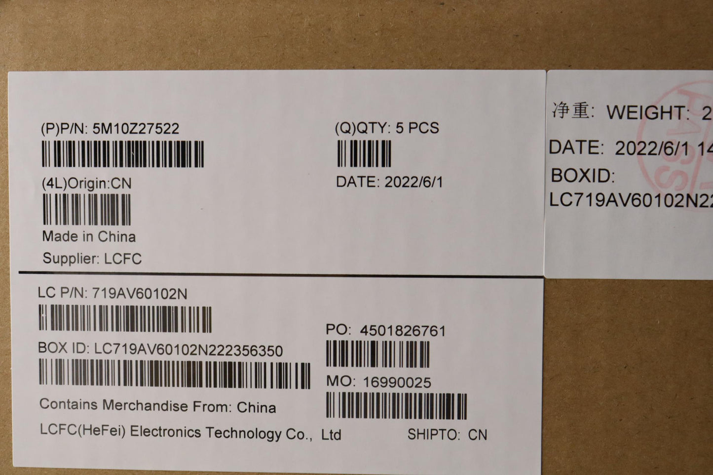 Lenovo Mech_Asm Grp_Kbd_Bzl_Us Eng_Ww - 5M10Z27522