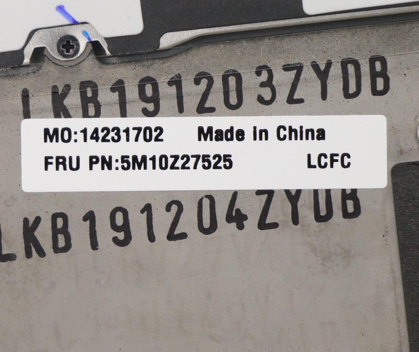 Lenovo Mech_Asm Grp_Kbd_Bzl_Useng Eur - 5M10Z27525