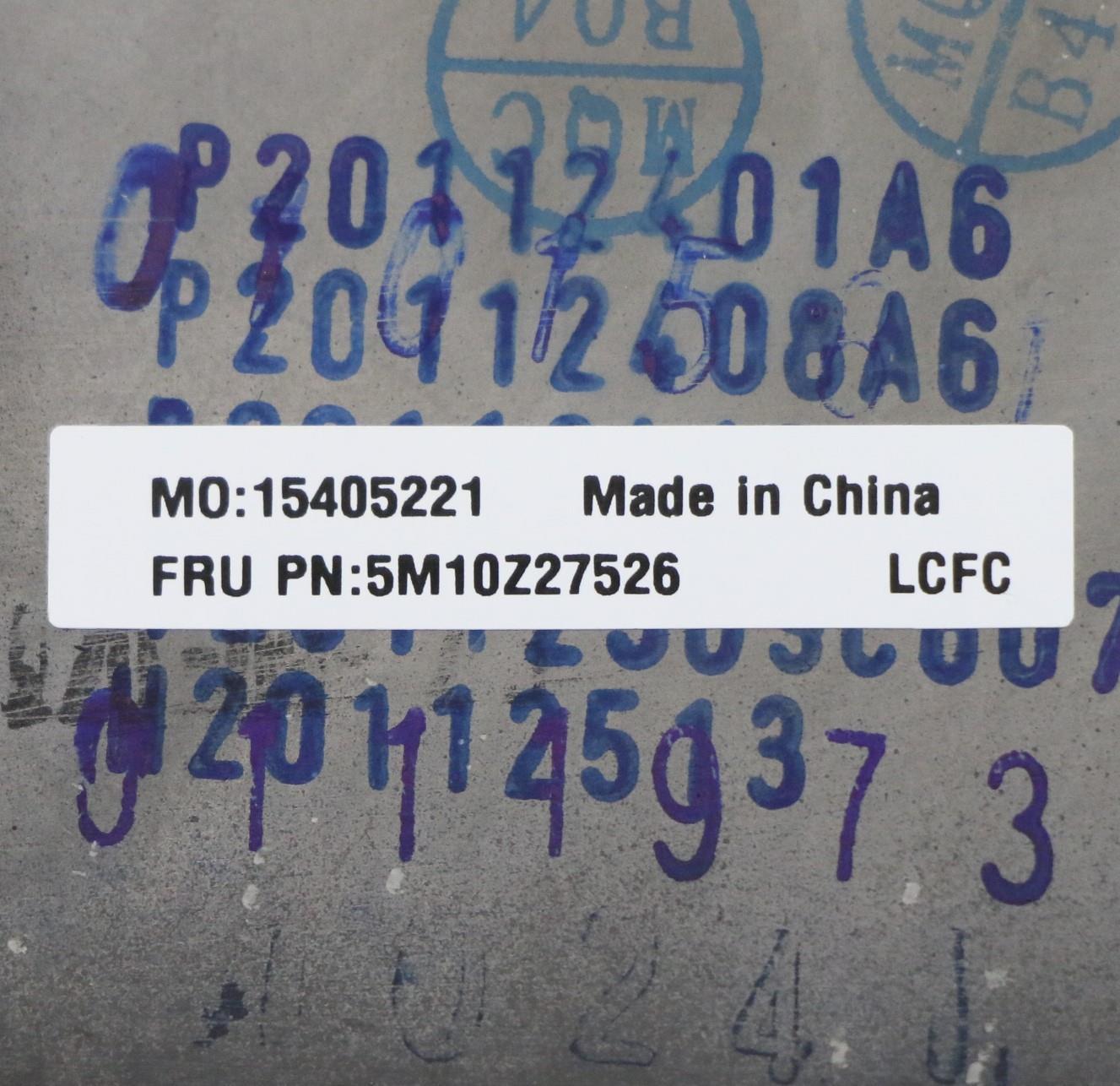 Lenovo Mech_Asm Grp_Kbd_Bzl_Useng Eur - 5M10Z27526