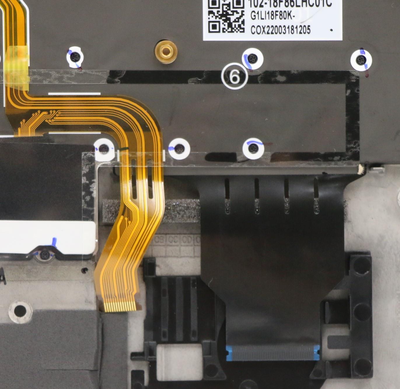 Lenovo Mech_Asm Grp_Kbd_Bzl_French_Ww - 5M10Z27527