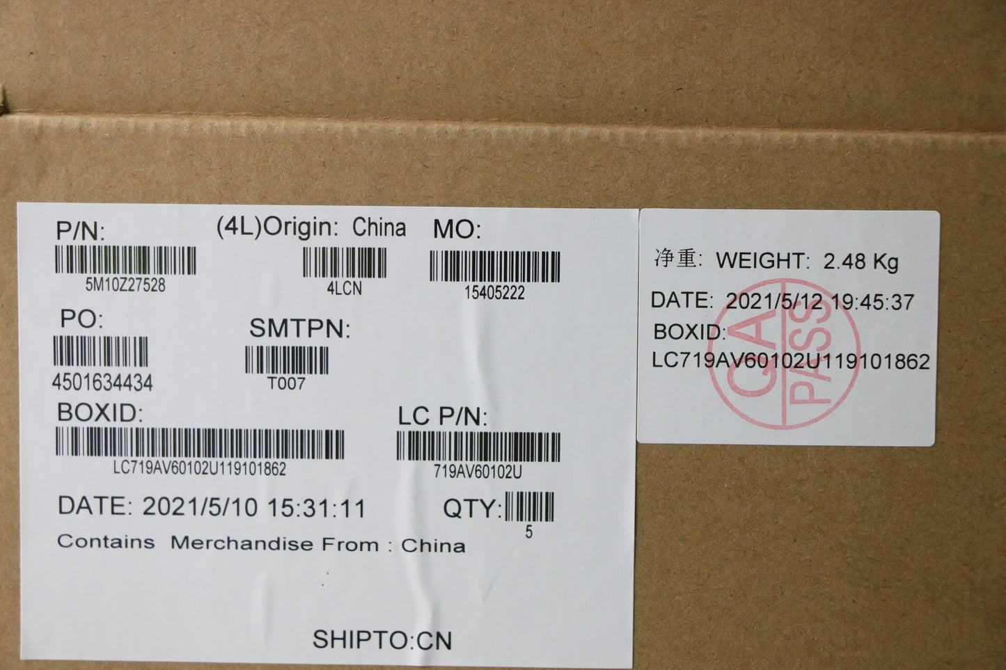 Lenovo Mech_Asm Grp_Kbd_Bzl_French_Ww - 5M10Z27528