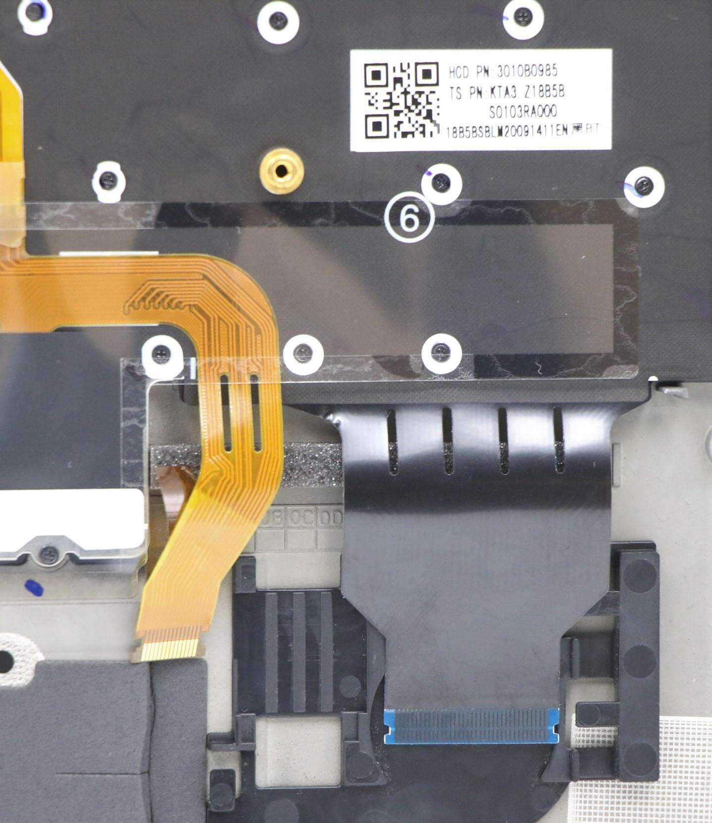 Lenovo Mech_Asm Grp_Kbd_Bzl_French_Ww - 5M10Z27528