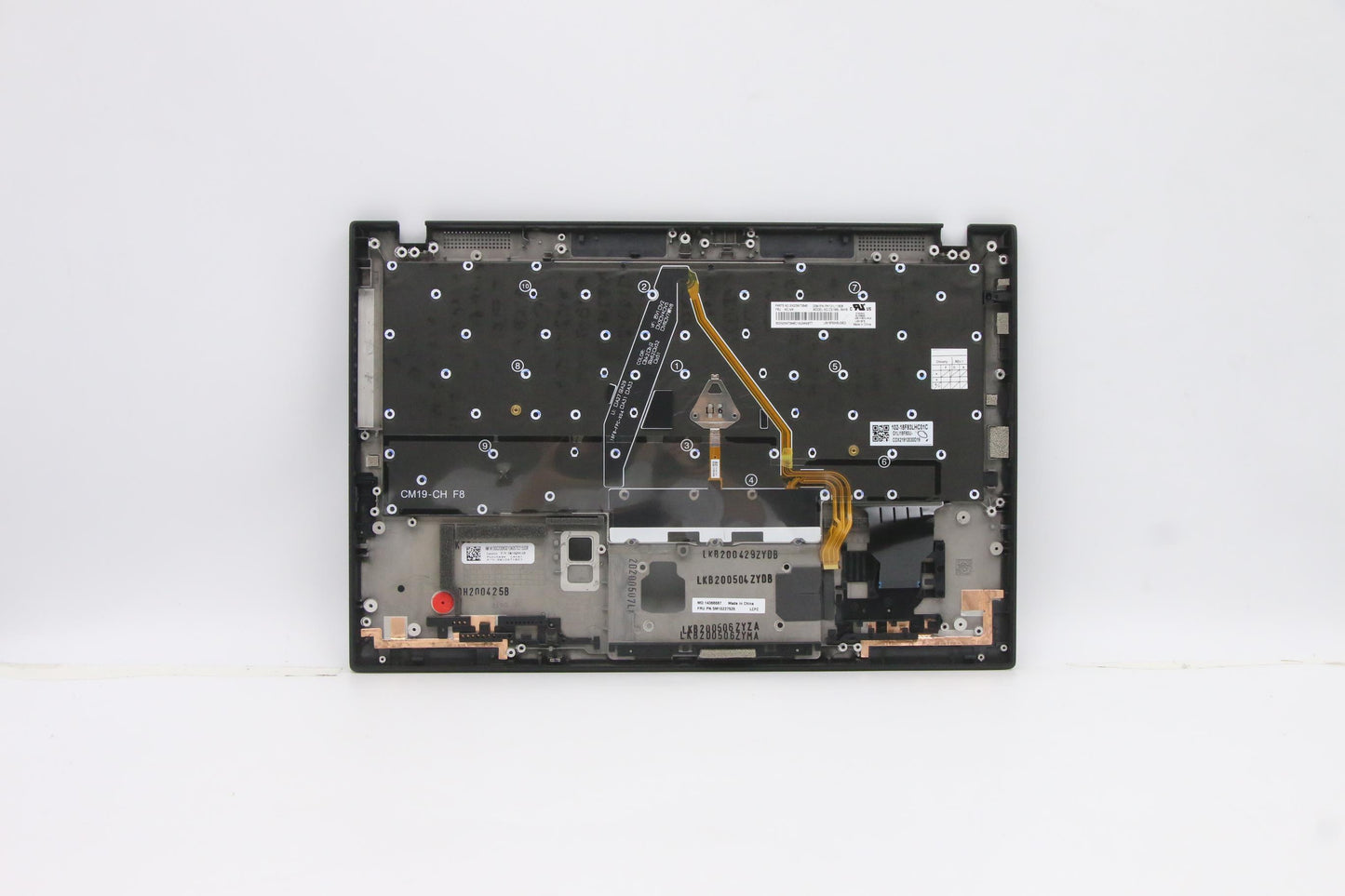 Lenovo Mech_Asm Grp_Kbd_Bzl_Il(Hbw)_W - 5M10Z27535