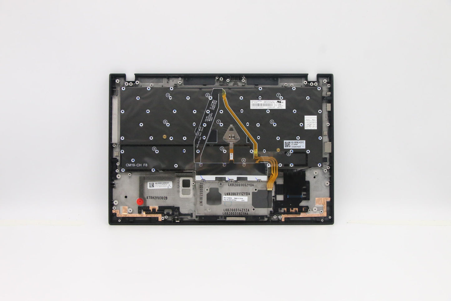 Lenovo Mech_Asm Grp_Kbd_Bzl_Hu_Wwan_D - 5M10Z27537