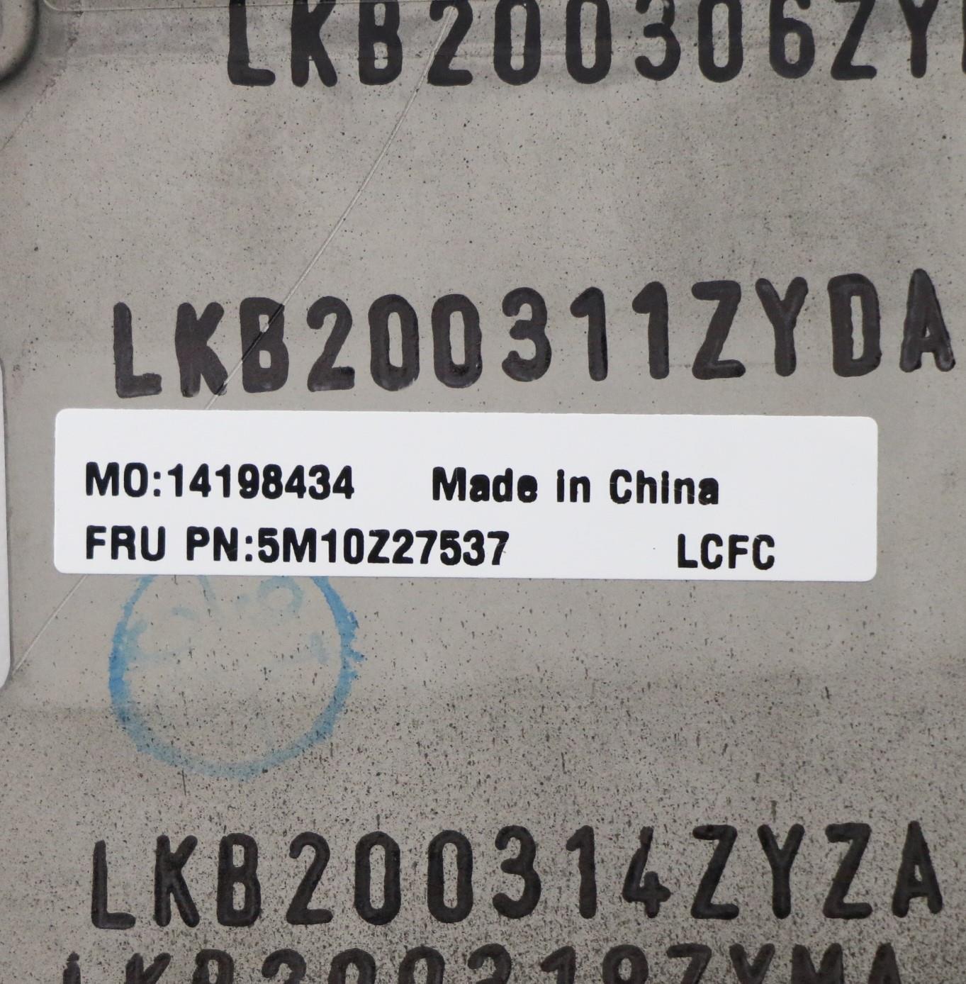 Lenovo Mech_Asm Grp_Kbd_Bzl_Hu_Wwan_D - 5M10Z27537