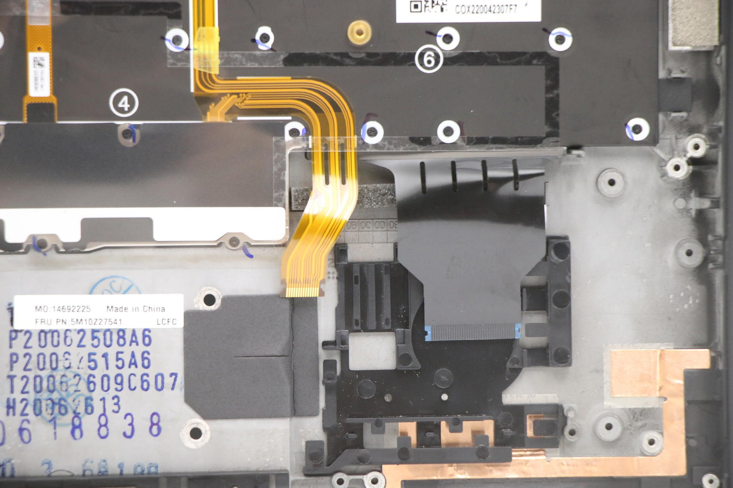 Lenovo Mech_Asm Grp_Kbd_Bzl_India Eng - 5M10Z27541