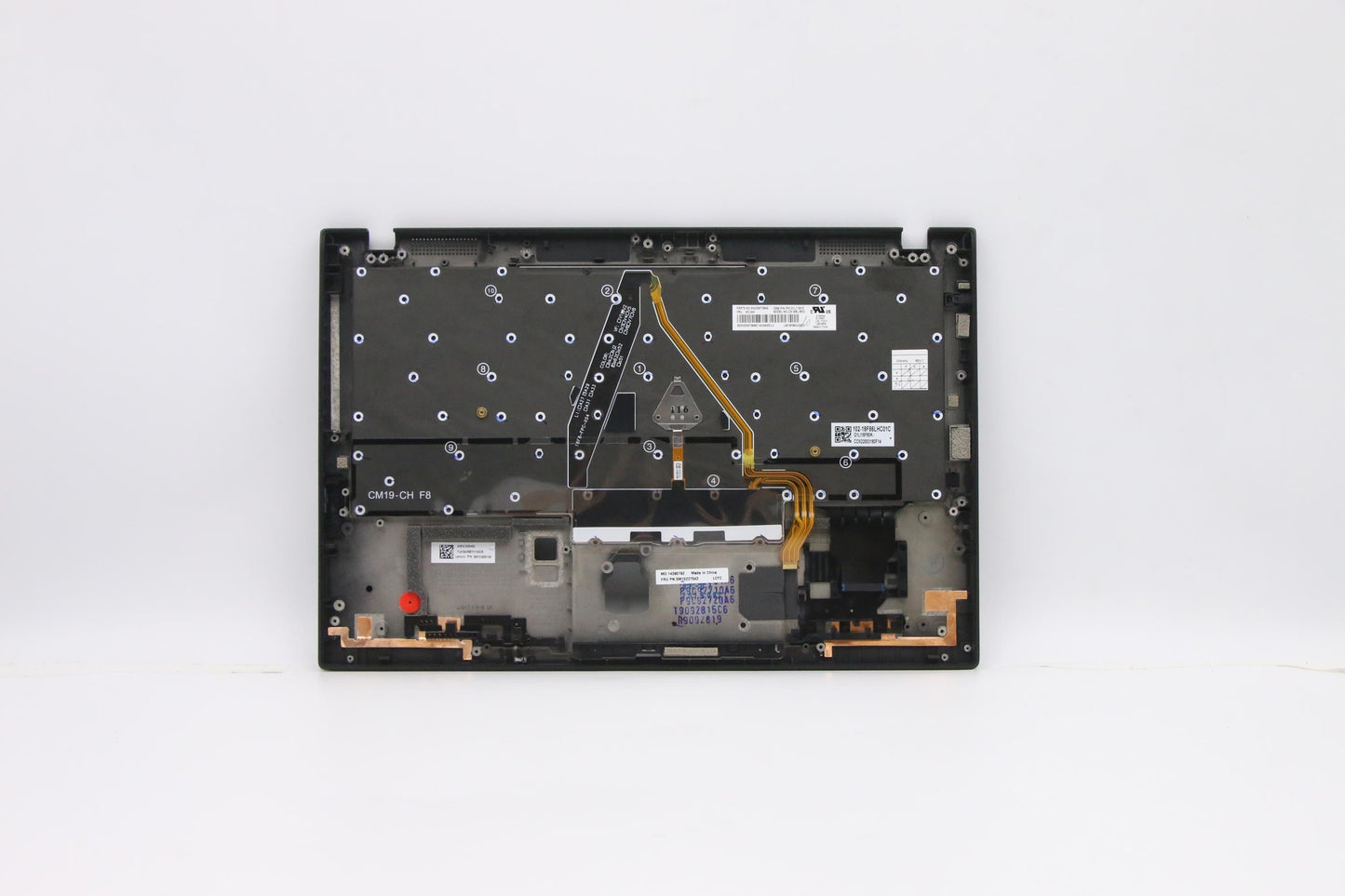 Lenovo Mech_Asm Grp_Kbd_Bzl_Italian_W - 5M10Z27543