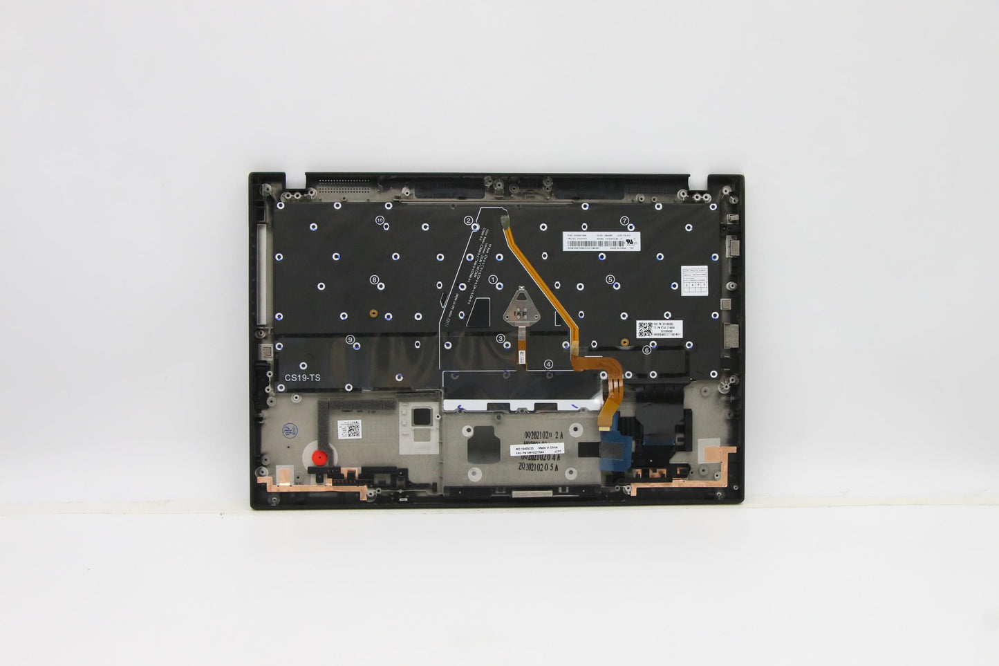 Lenovo Mech_Asm Grp_Kbd_Bzl_Italian_W - 5M10Z27544