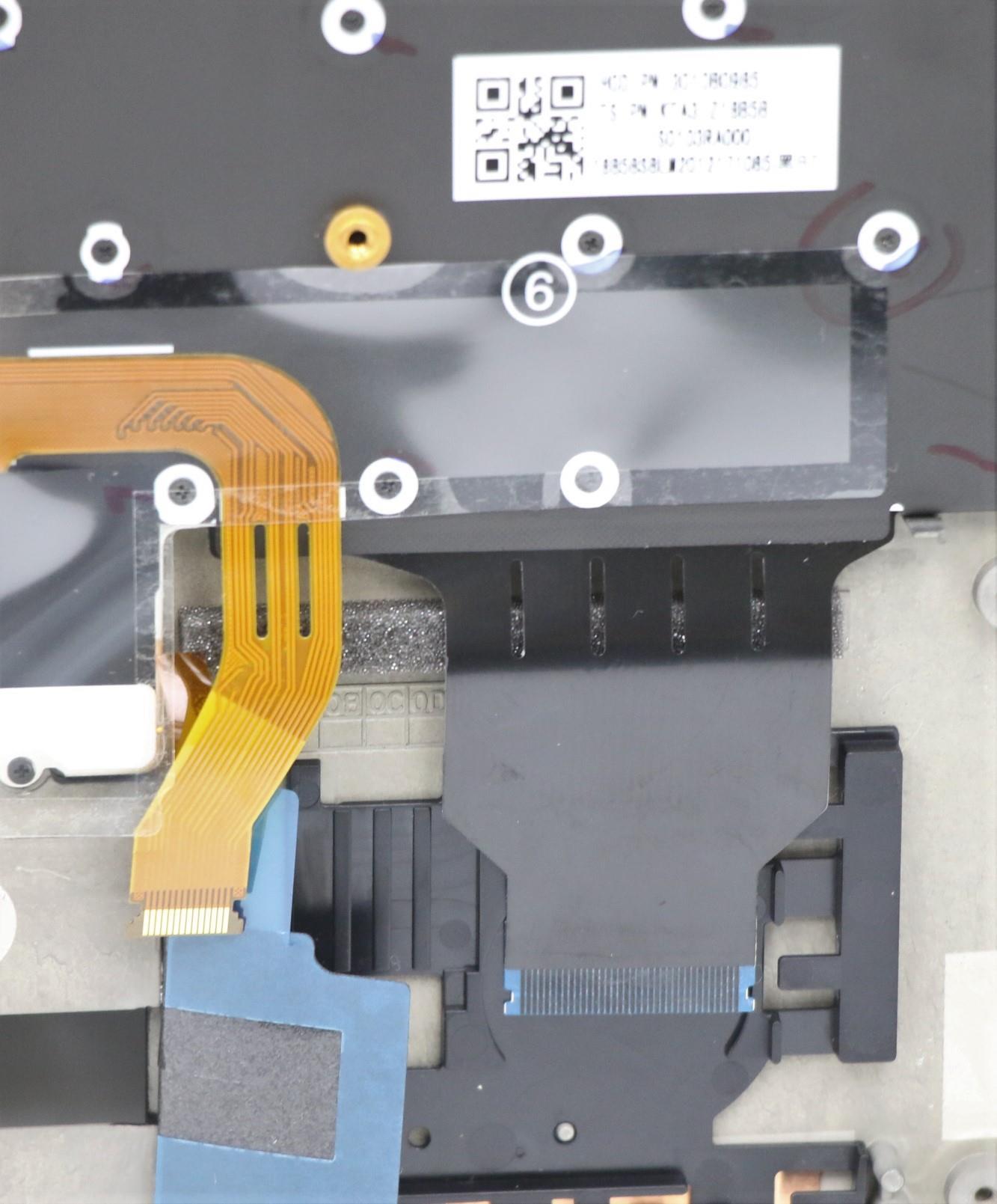 Lenovo Mech_Asm Grp_Kbd_Bzl_Italian_W - 5M10Z27544