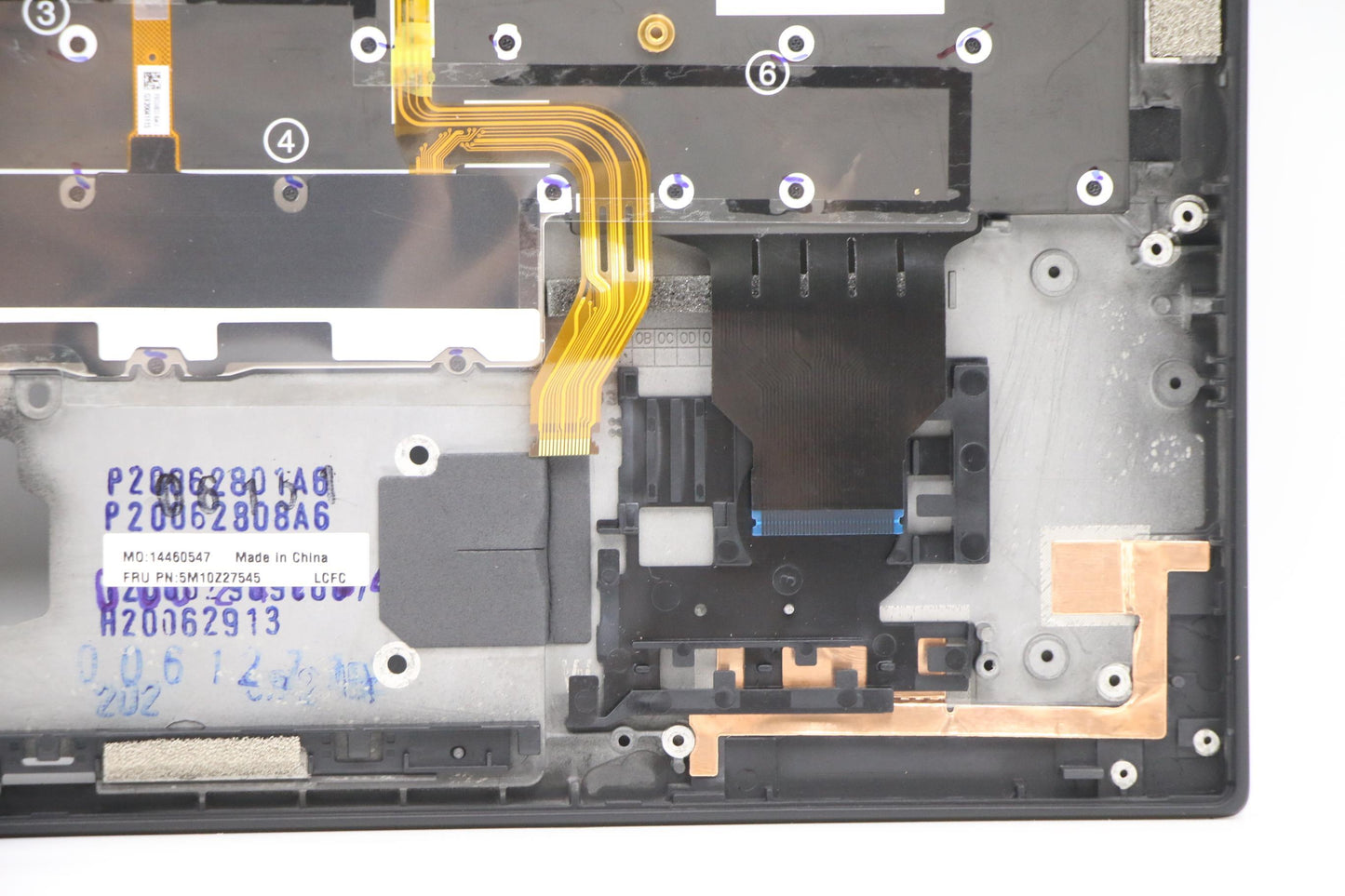 Lenovo Mech_Asm Grp_Kbd_Bzl_Jp_Wwan_D - 5M10Z27545
