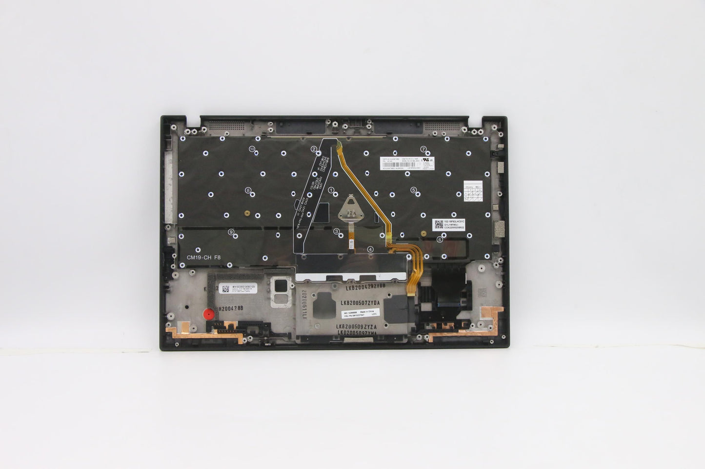 Lenovo Mech_Asm Grp_Kbd_Bzl_Kr_Wwan_D - 5M10Z27547