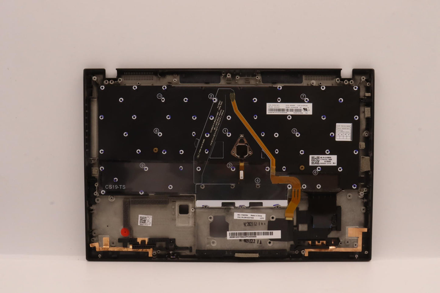 Lenovo Mech_Asm Grp_Kbd_Bzl_Las_Ww_Db - 5M10Z27550