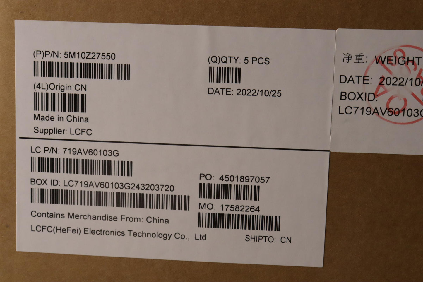 Lenovo Mech_Asm Grp_Kbd_Bzl_Las_Ww_Db - 5M10Z27550